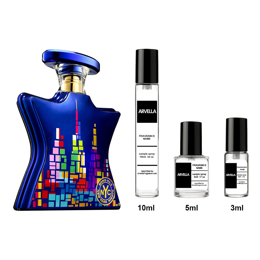 Bond No. 9 New York Nights Sample 10ml Spray - Arvella Fragrance